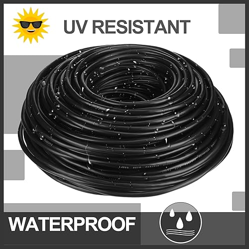 Miniatura 5 de Cable sólido de sistema de rociador, cable de riego de calibre 18 con revestimiento de PVC resistente a los rayos UV para sistema de riego