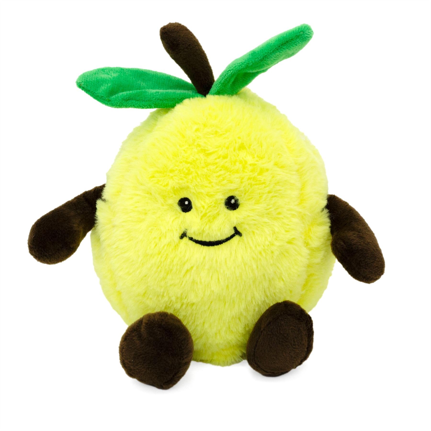 Lemon Doorstop | Citrus Fruit Shaped Novelty Plush Fabric Door Stop | Cute Quirky Door Stopper - 1.5kg