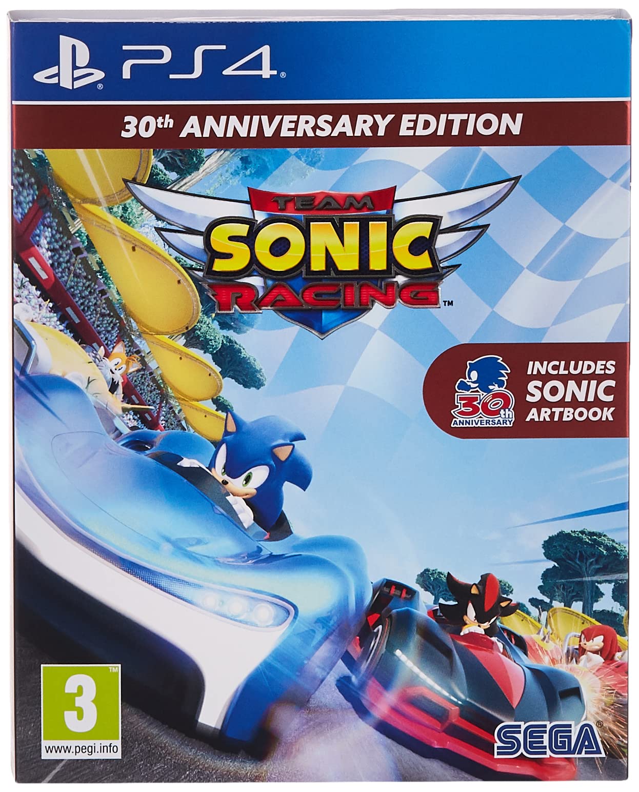 Team Sonic Racing 30Th Anniversary Edition Pegi (Ps4)