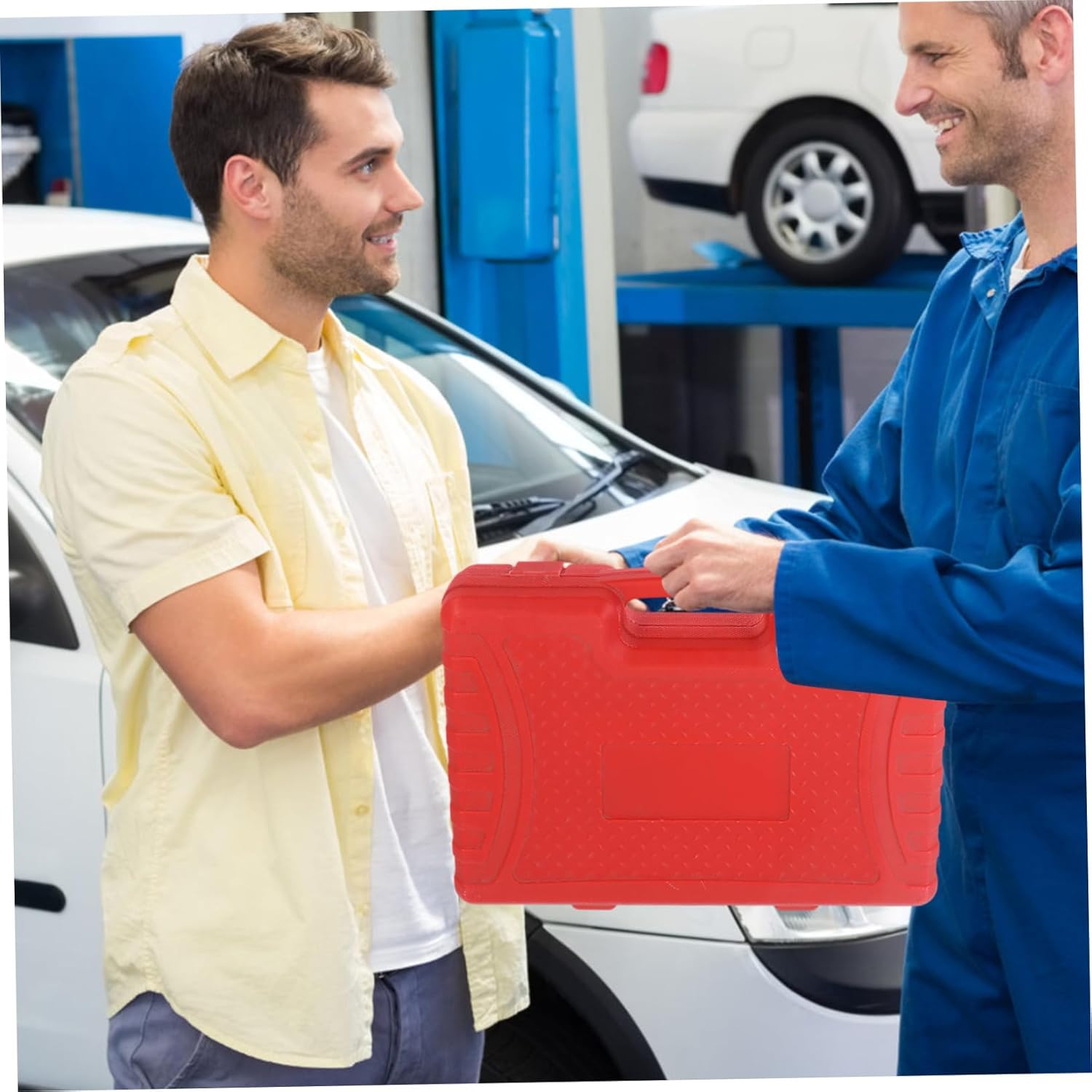 OUNONA 1set Multi-Function Car Brake Bleeder Tool Kit Handheld Vacuum Pressure Pump for Fluid Bleeding Storage Case