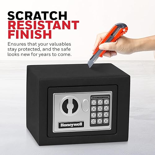 Miniatura 4 de Caja de seguridad de acero de Honeywell, de 0.17 pies cúbicos, 5005