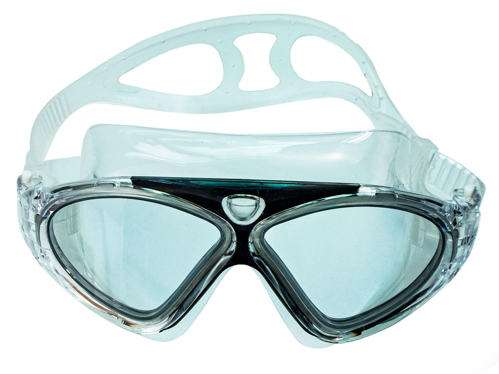 Ioggtser Gafas de Natación, Gafas de Natación de Montura Grande y Visión Amplia, Gafas de Natación para Piscina con Protección UV y 180° de Visión Clara