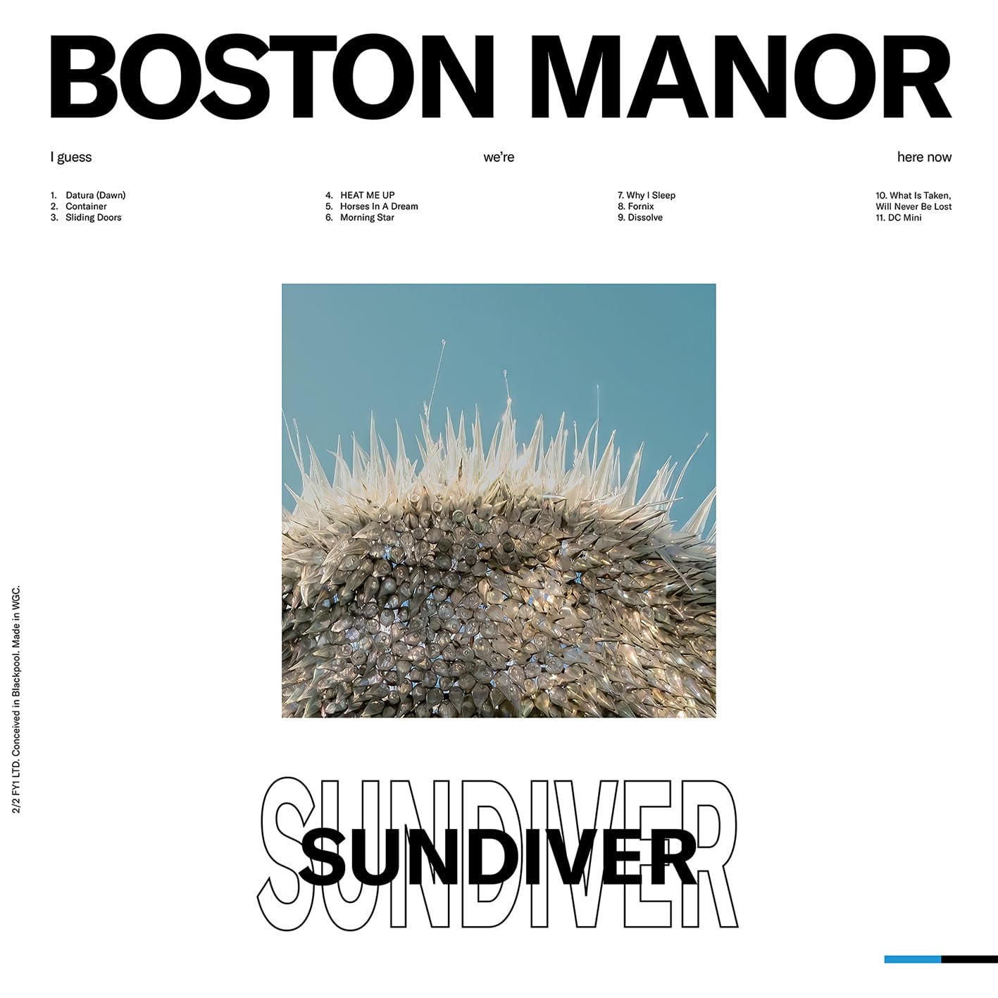Sundiver - White Sky Blue Grey Splatter [Vinyl LP] [VINYL]