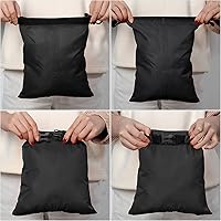 Vista 5 de Juego de bolsas secas impermeables de 15 L+ 8 L +5 L+4 L+3 L+ 2 L y correa de hombro larga ajustable para kayak, rafting, canotaje, senderismo