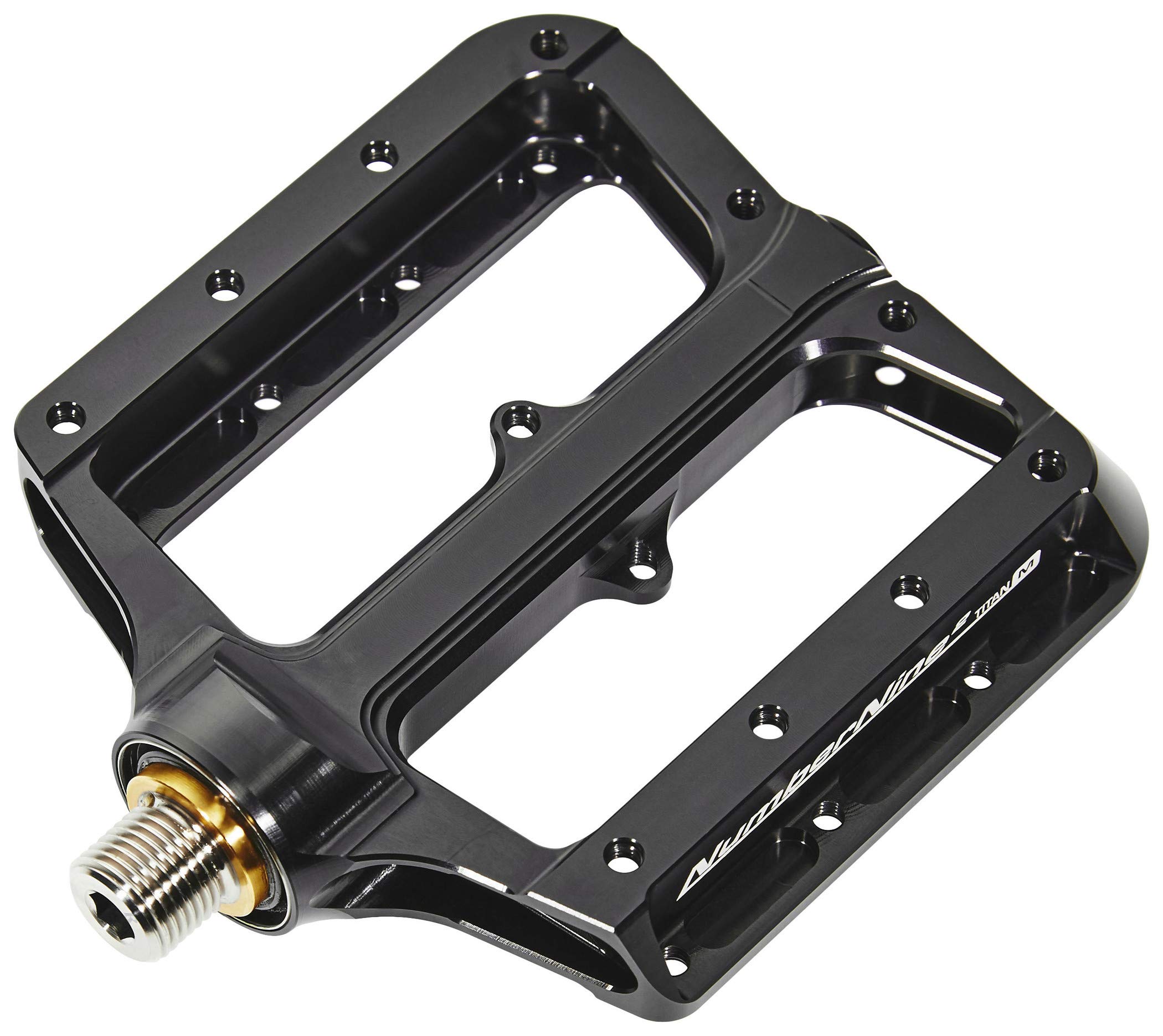 Syntace NumberNine2 Titanium Pedals Black CNC Finical Size S 2018 Dirt-Pedals Dirtbike Pedals Sports & Outdoors