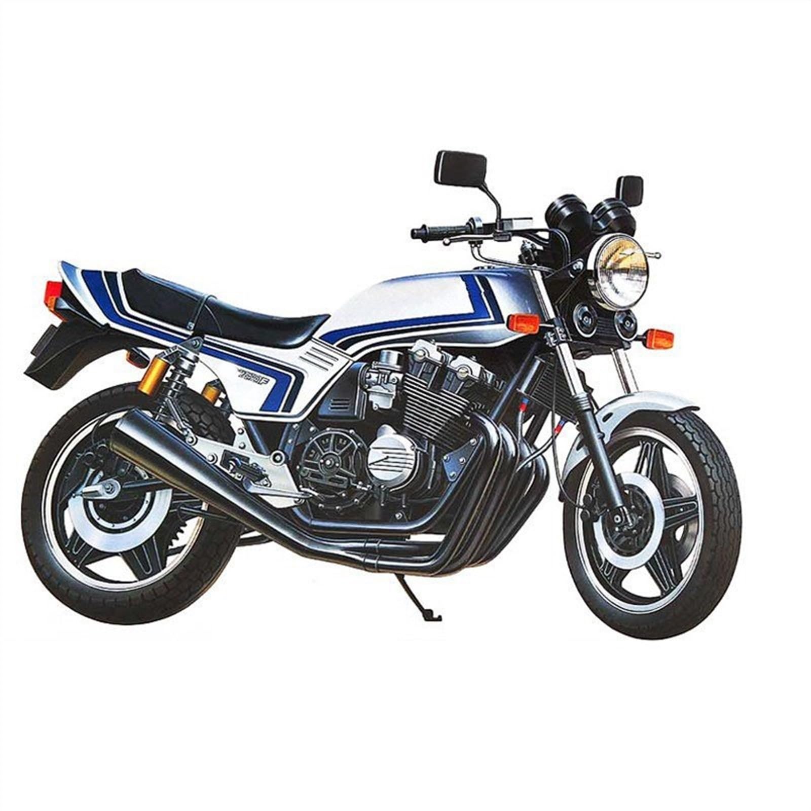 SEYXF Motorbike Toy Motorcycle Assembly Model Collection Toy 1/12 for H-onda CB750F