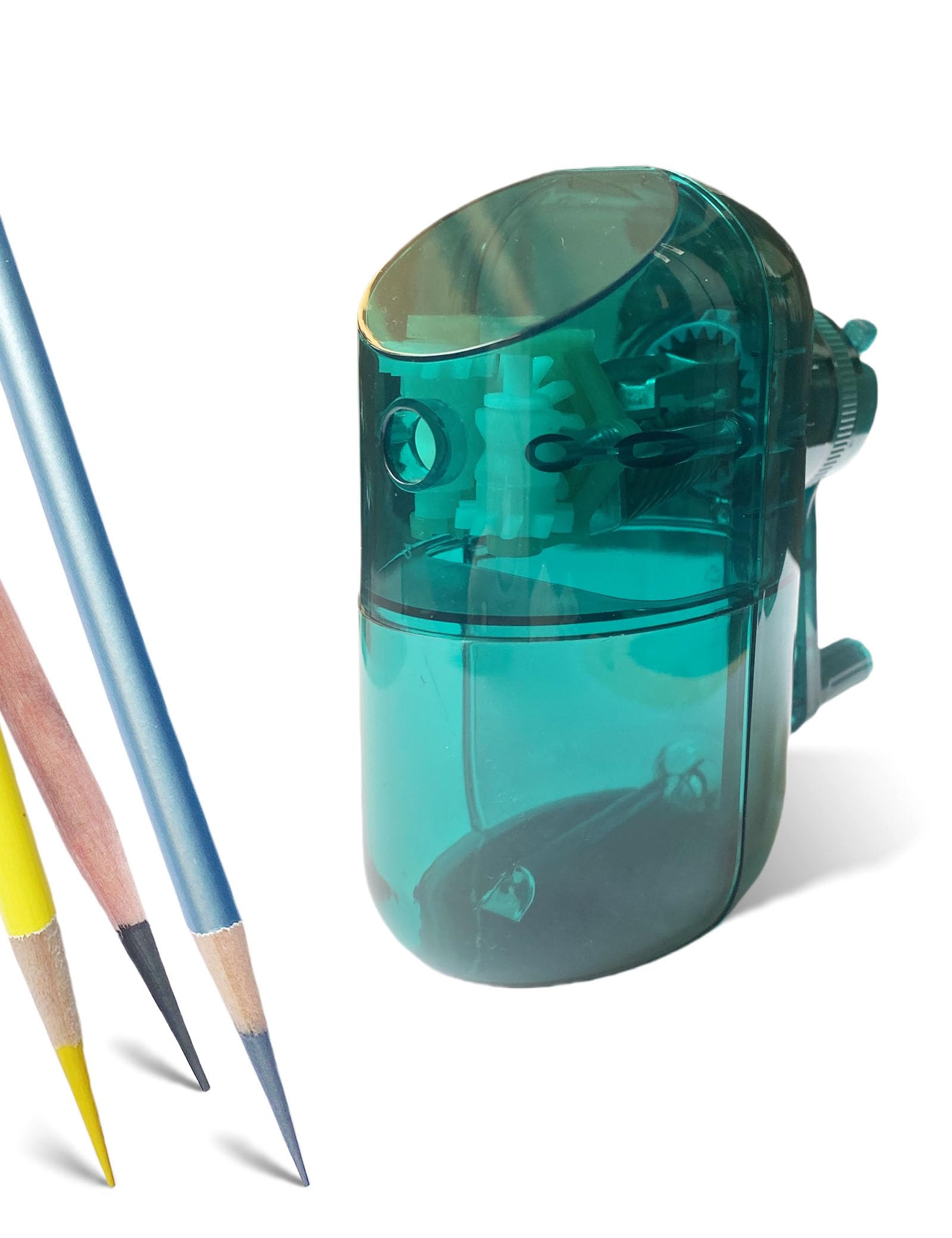 Long Point Pencil Sharpener (Teal)