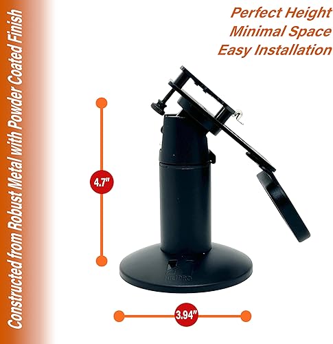 Miniatura 2 de Punto de venta Soporte giratorio para Ingenico Lane 3000, 3600, 5000, 7000, 8000, Axium RX5000, Axium RX7000, Axium RX9000 y Escritorio 1500 pinpad