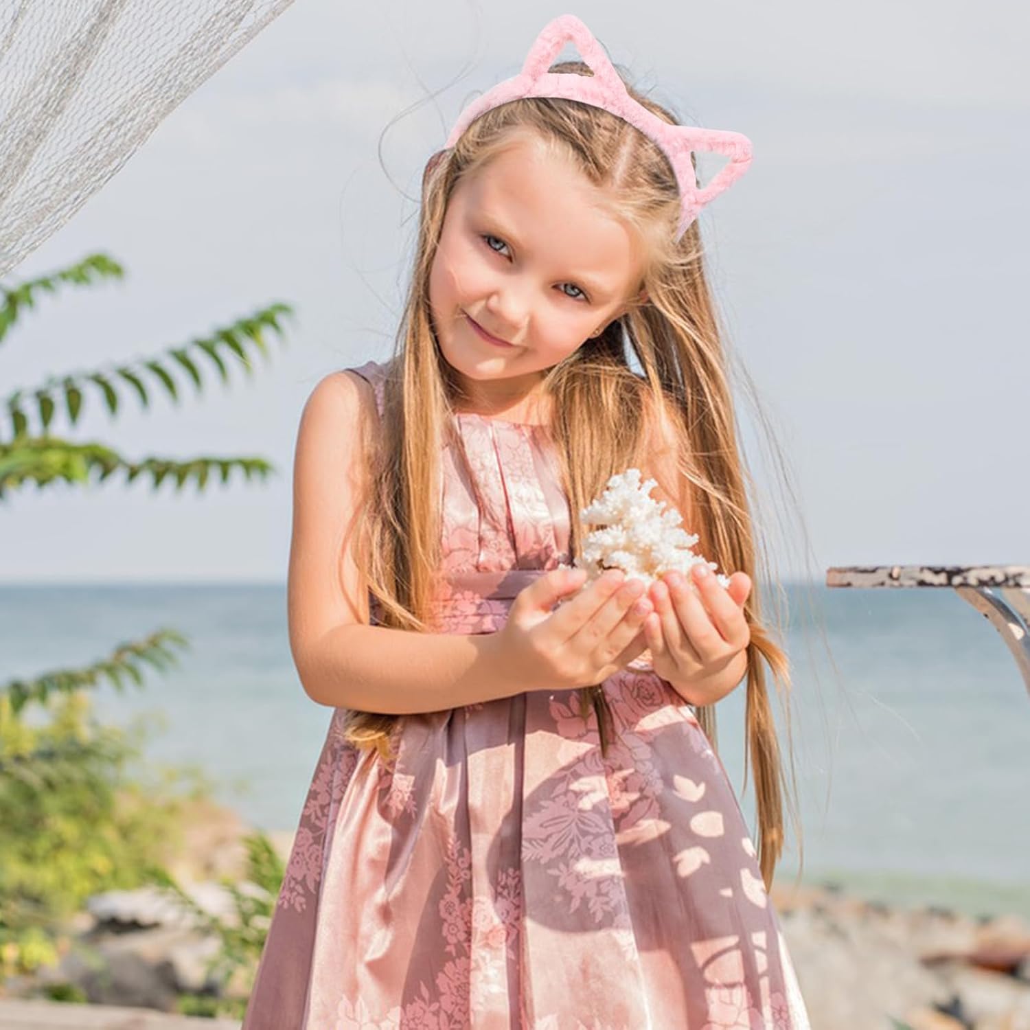 4 Pack Cat Ears Headbands Plush Kitty Headbands for Women & Girls - Festival, Halloween, Party & Cosplay - Image 8