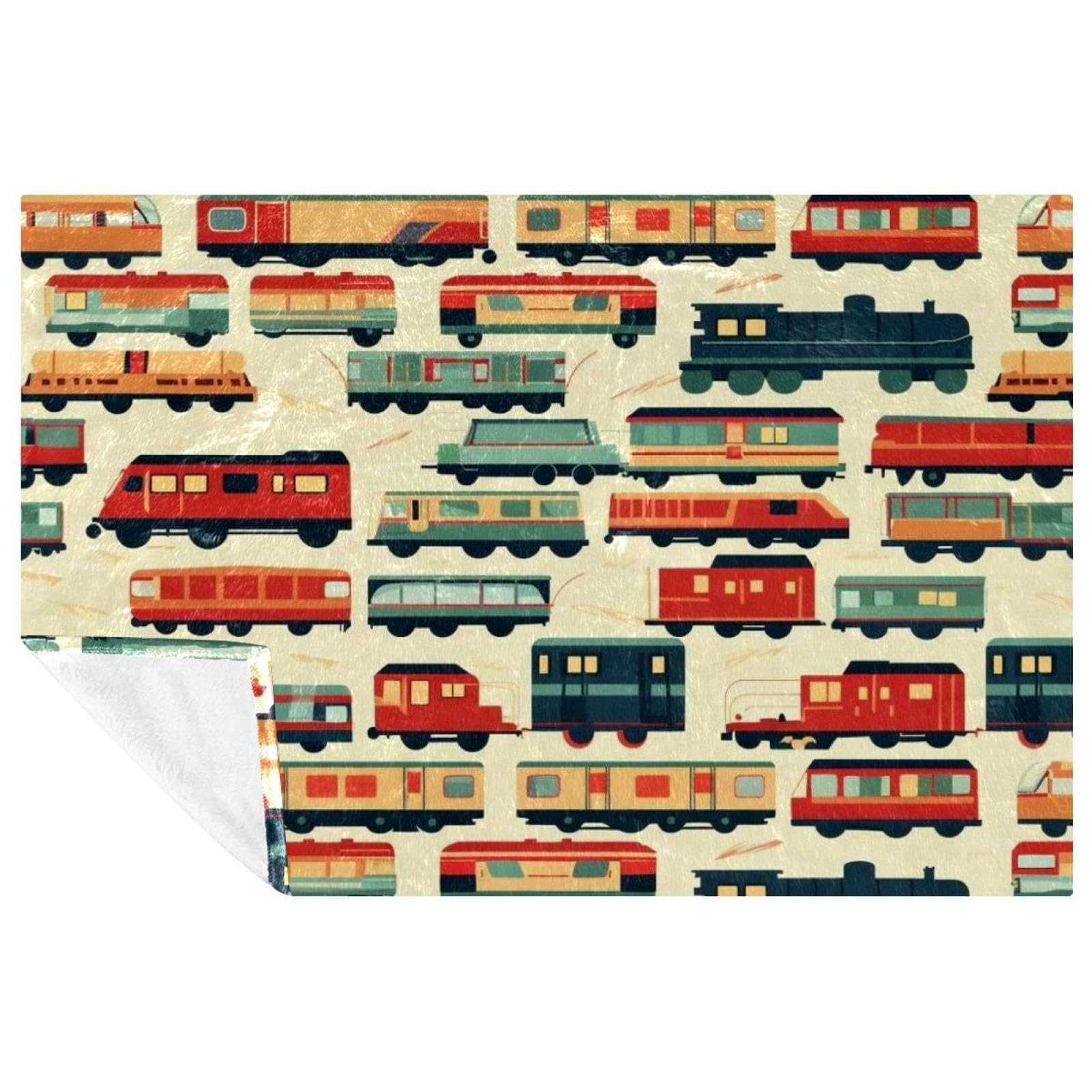 Couverture voiture et train pour pique-nique, camping et sieste sur le canapé