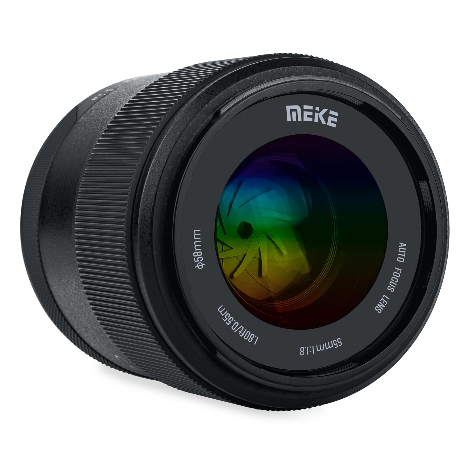 Amazon.com : Meike 55mm F1.8 Pro STM Full Frame Autofocus Lens for