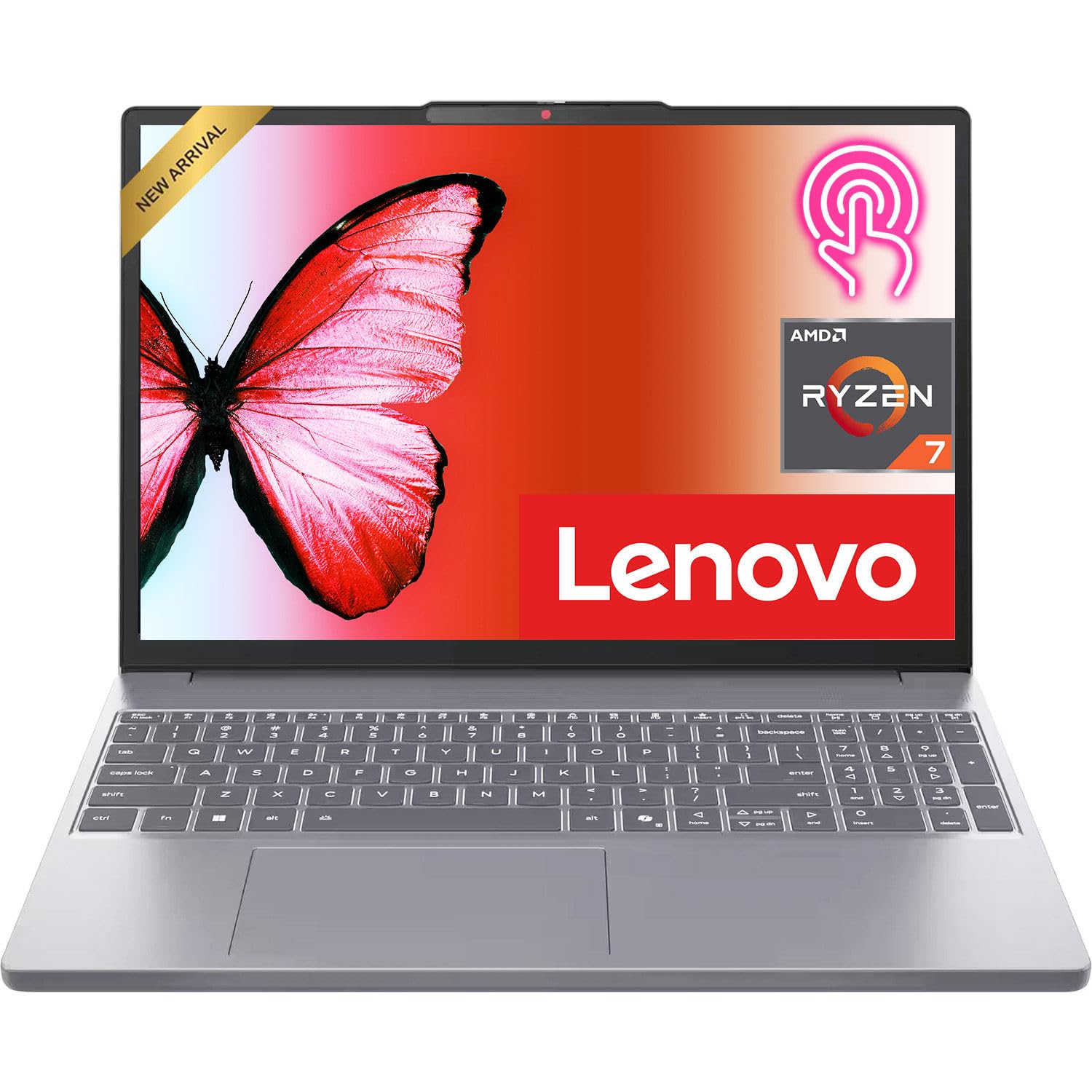 Lenovo IdeaPad Slim 3i • 15.6" FHD Laptop with Microsoft Office Included • Intel N150 • 8GB DDR5 • 128GB SSD • Quick Setup, Lightweight • Win 11