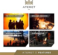 Vista 6 de ATERET I Overol resistente al fuego, ligero 7 onzas, 100% algodón tratado FR