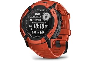 Garmin Instinct Solar Flame Red: Adventure On, No Limits