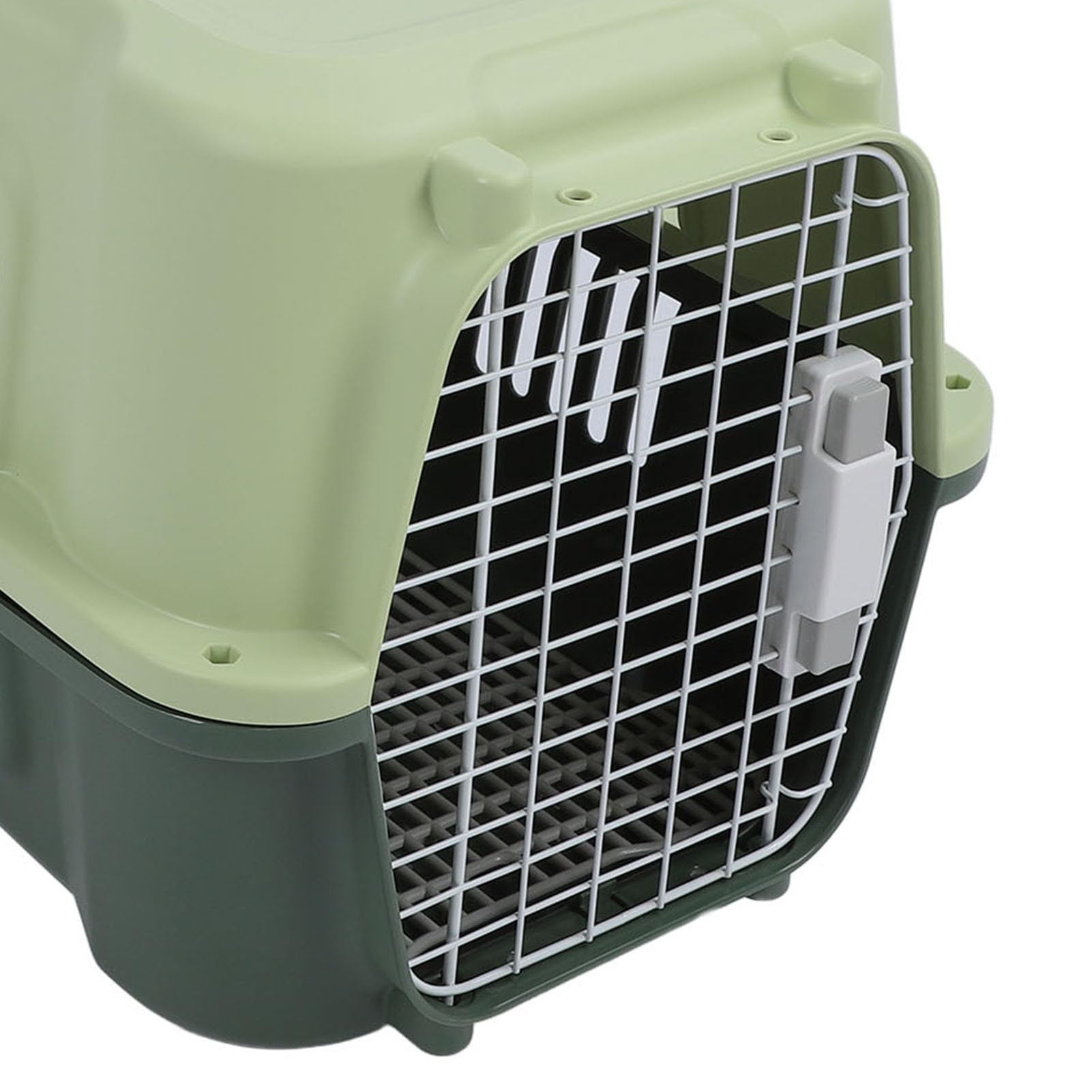 Greensen Przenośna Klatka dla Psa, Transporter Podróżny dla Psów i Kotów Zatwierdzony Przez Linie Lotnicze, Ręczny Design z dużą pojemnością, materiał PP + Metal