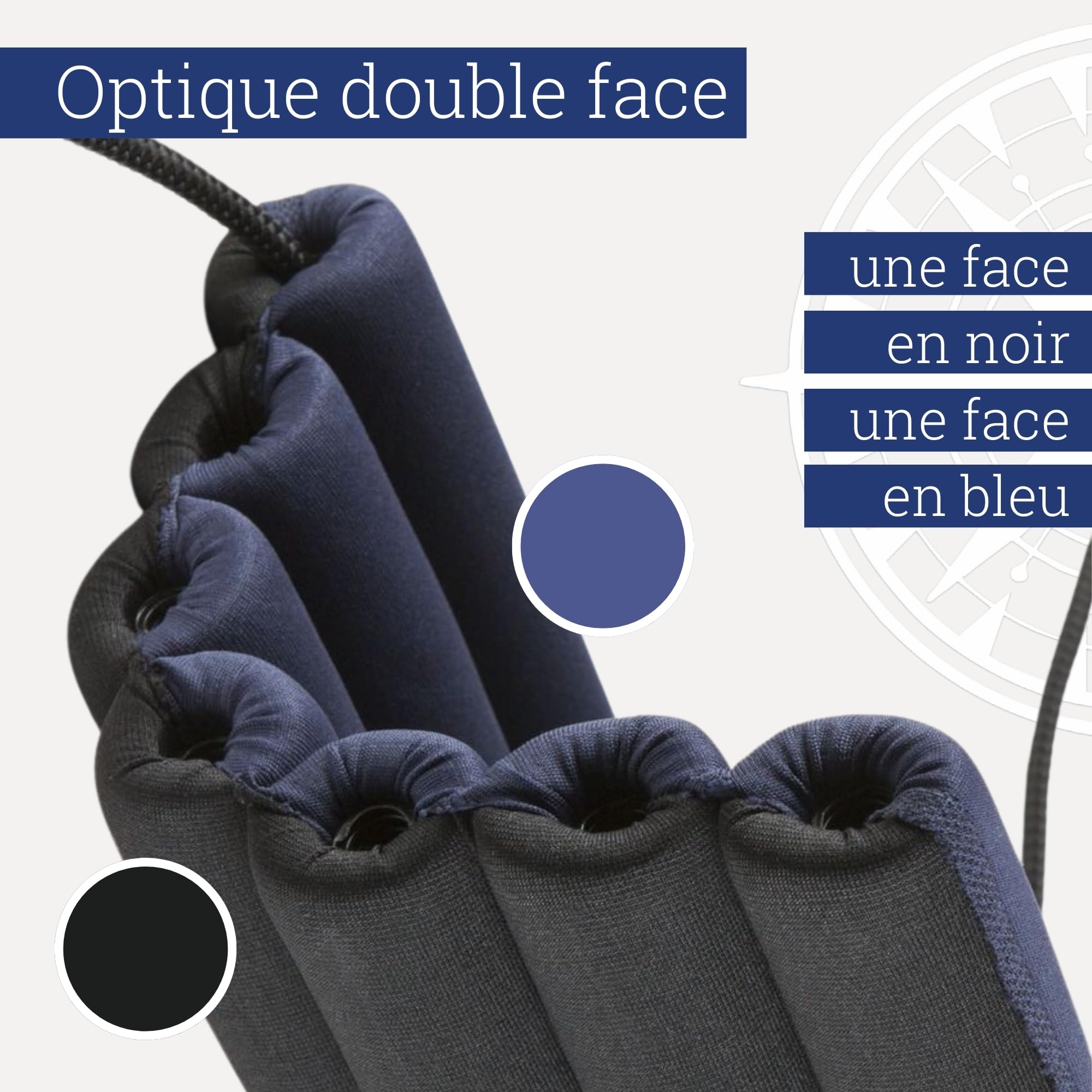 FlexiCush – Le Coussin Pare-battage Universel développé pour Les Sports Nautiques (50 x 32 x 4 cm)