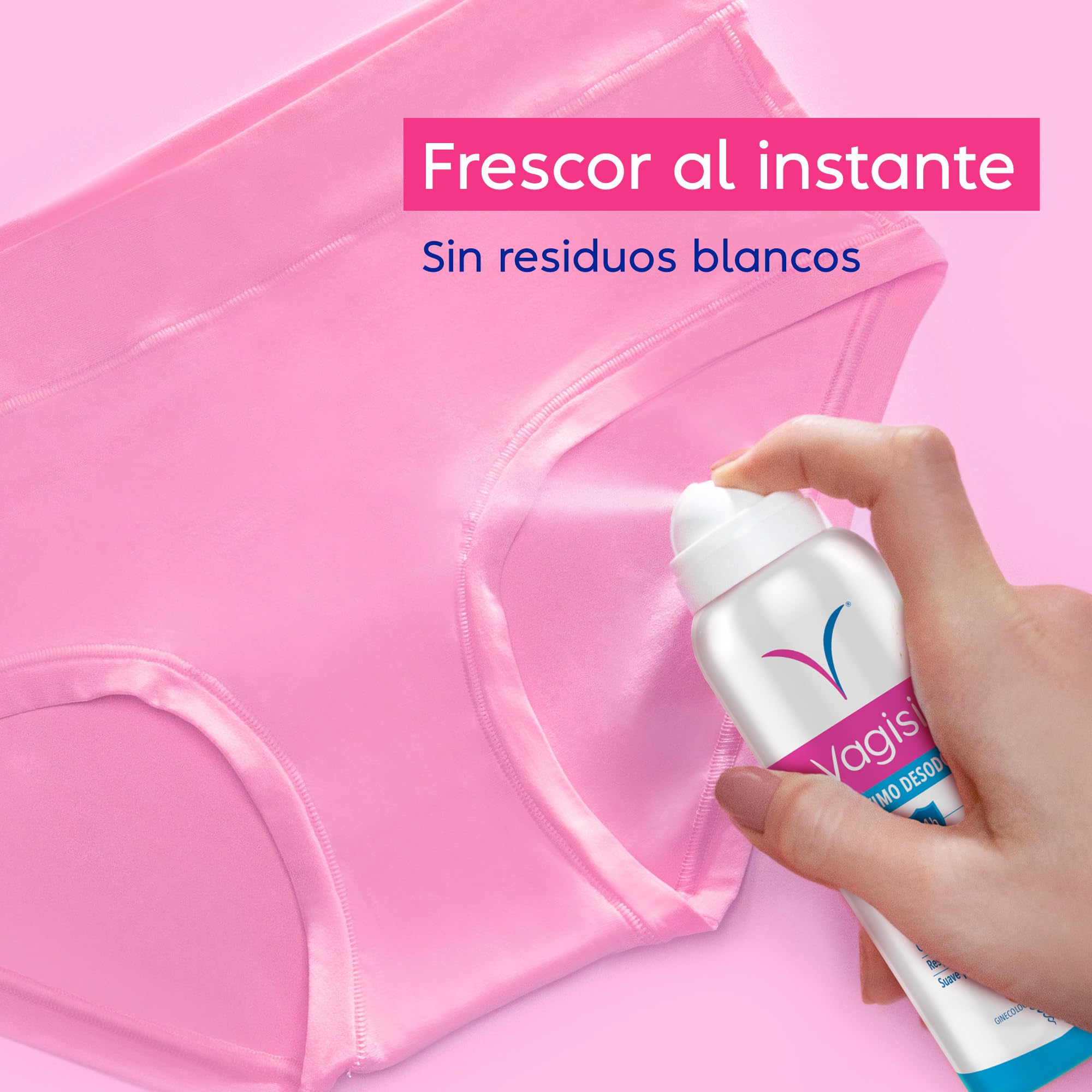 Vagisil Spray Desodorante Íntimo Femenino Odor Block, Uso Diario, Sin Alcohol, 24h De Protección Contra El Olor, Ginecológicamente testado, 125 ml — view 4