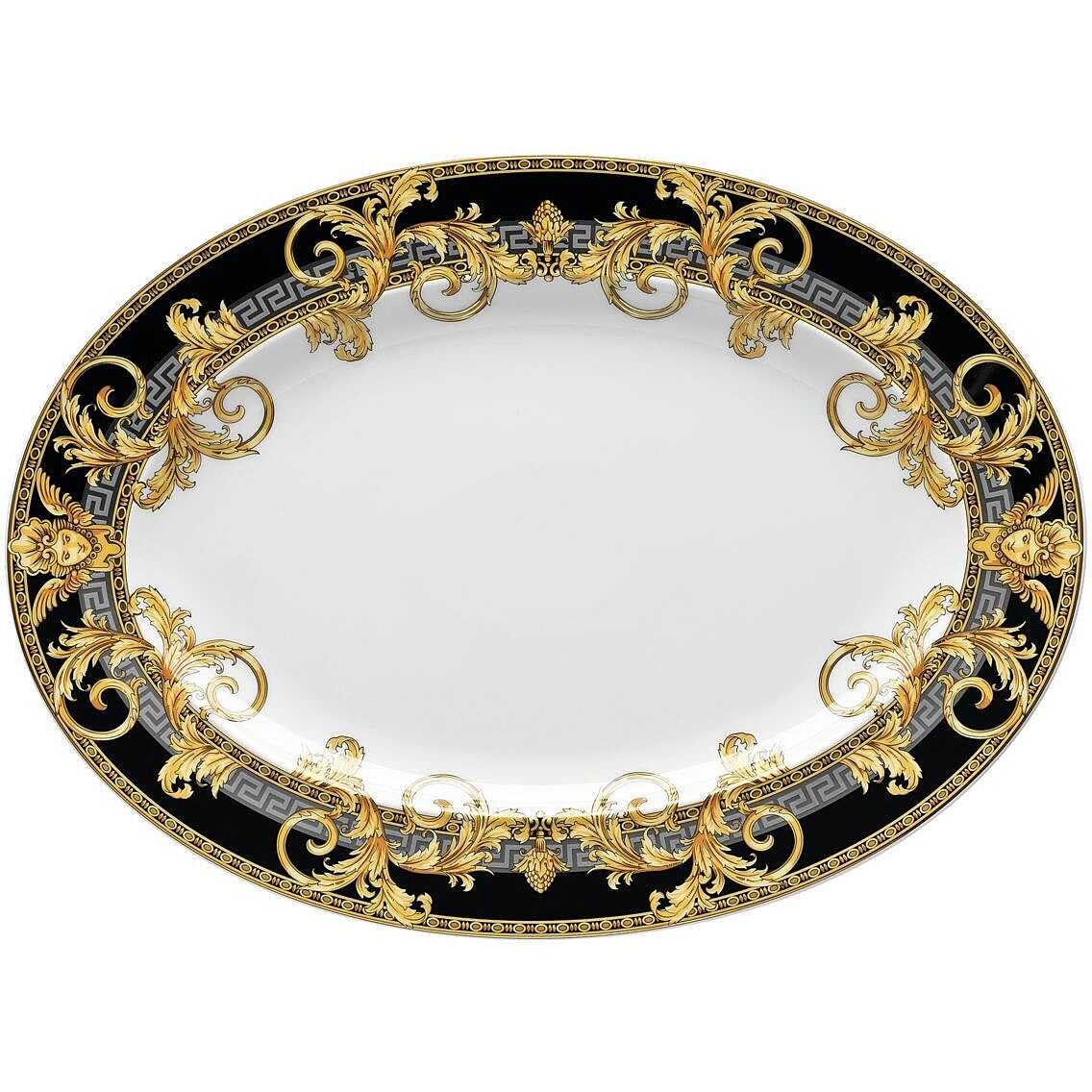 Versace Assiette en porcelaine Prestige Gala Classico cod. 19325-403637-12734