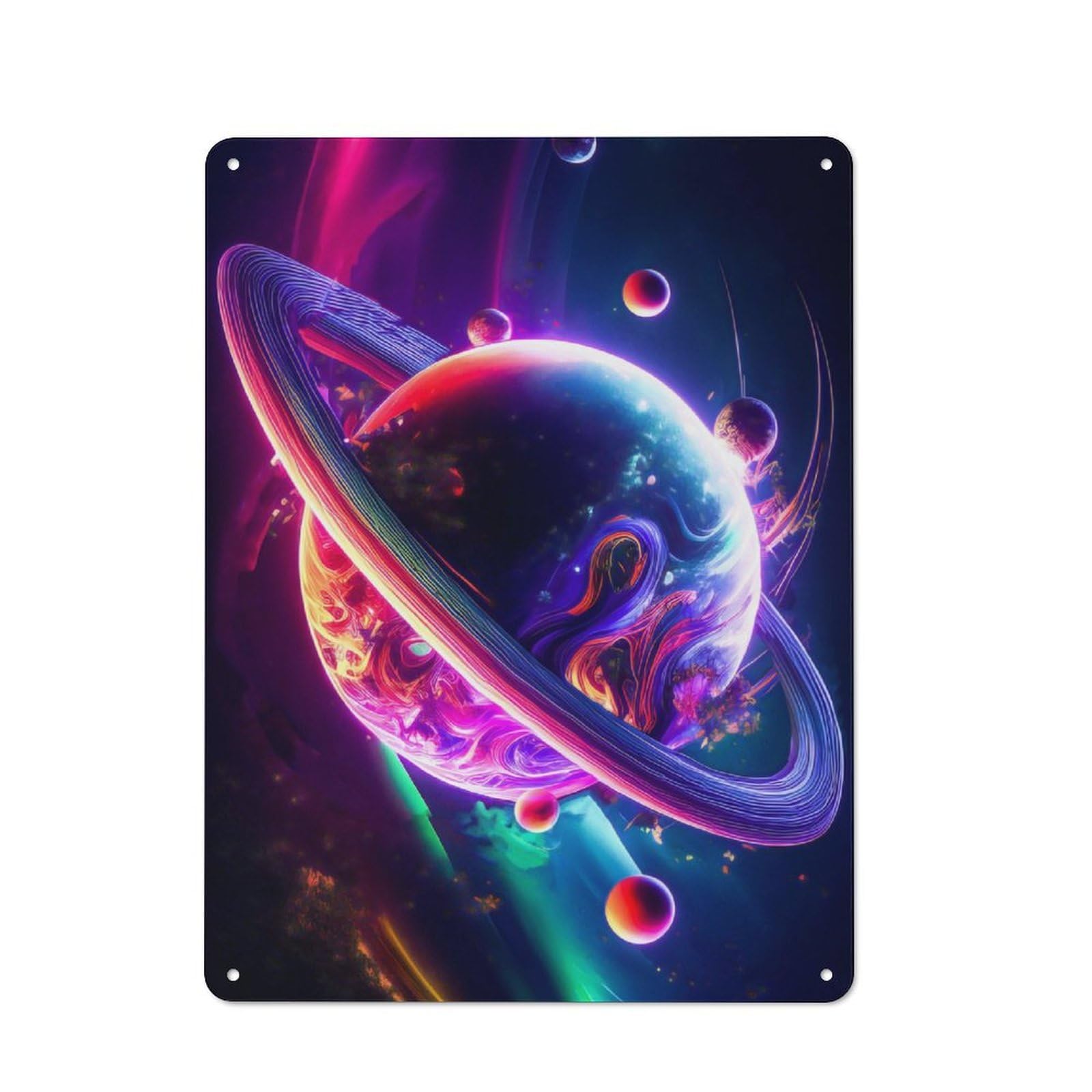 Workshop Style SPACE 12 Tin Sign 40x30cm, Workshop Wall Decor for Tool Room, Garage, Studio Or Home Bar