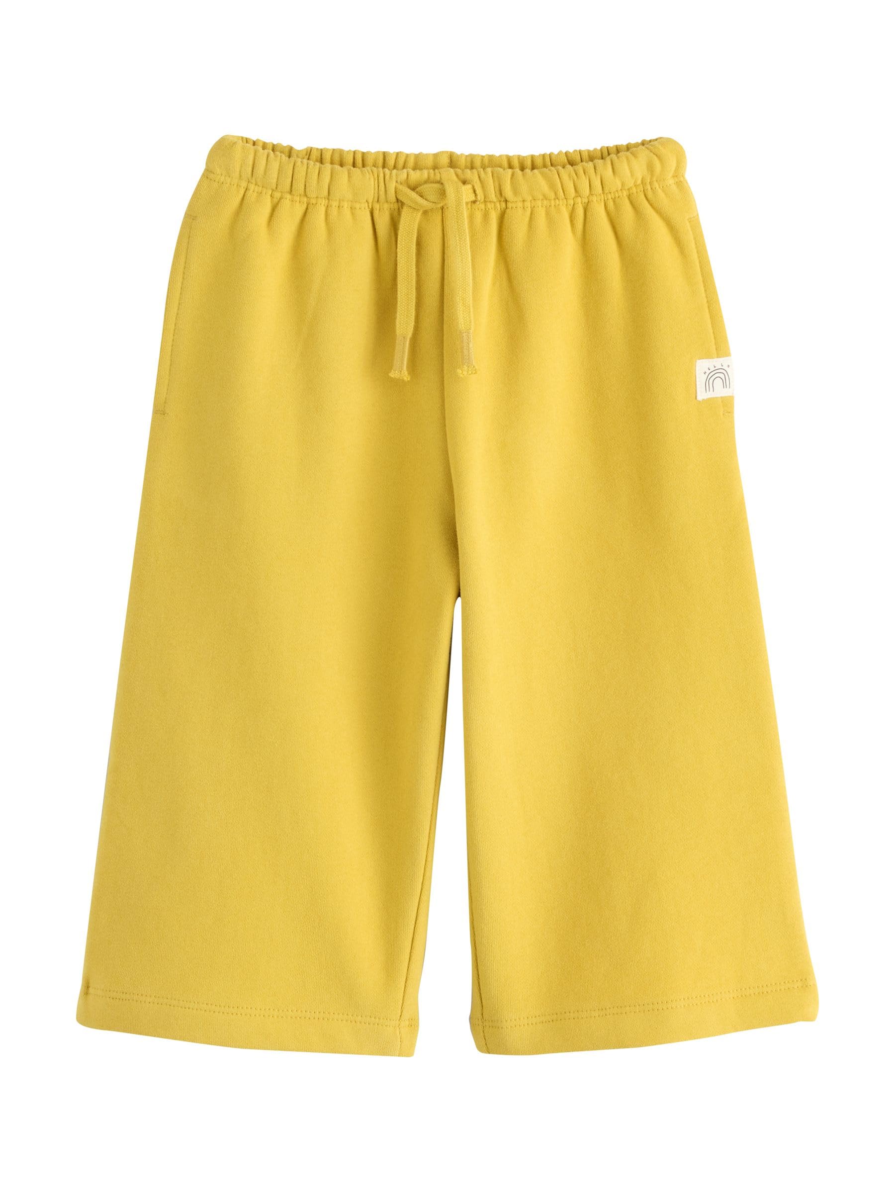 NEXT Ragazza Confezione da 3 Pantaloni da Jogging con Gamba Larga