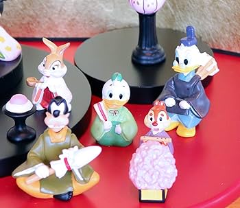 ディズニー　陶器　雛人形セット ディズニー ミッキー＆ミニー磁器ひな人形（183235）雛人形 間口
