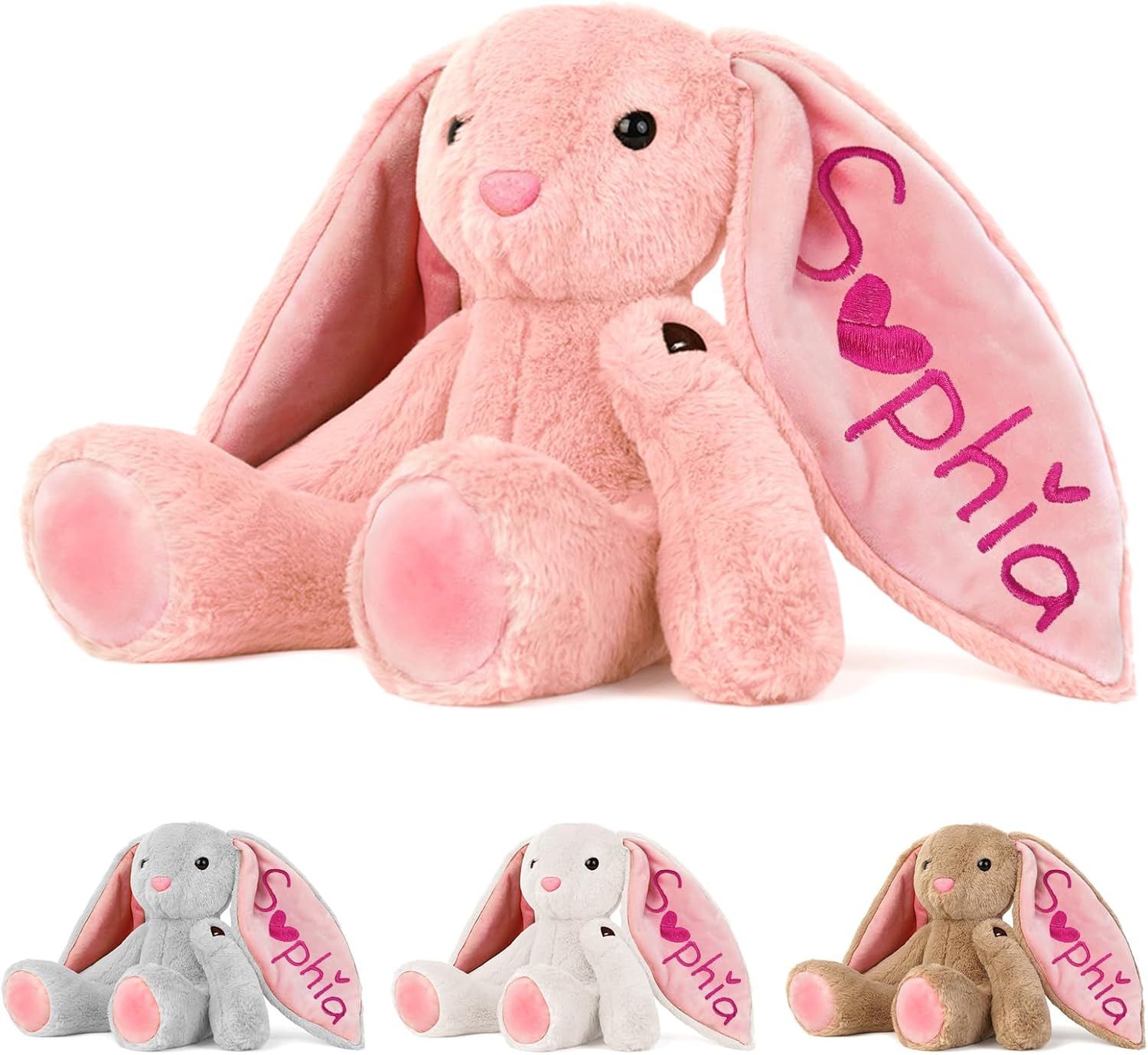 Conejo de Peluche Personalizado para Niños