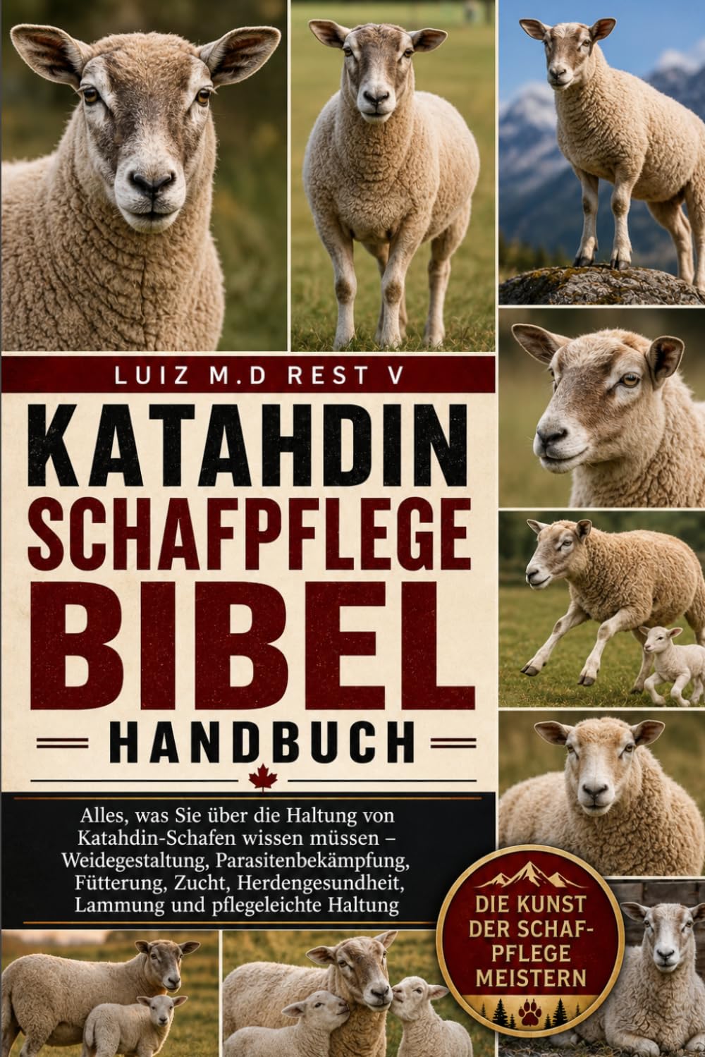 KATAHDIN SCHAFPFLEGEBIBEL: Alles, was Sie über die Haltung von Katahdin-Schafen wissen müssen – Weidegestaltung, Parasitenbekämpfung, Fütterung, ... Lammung und pflegeleichte Haltung