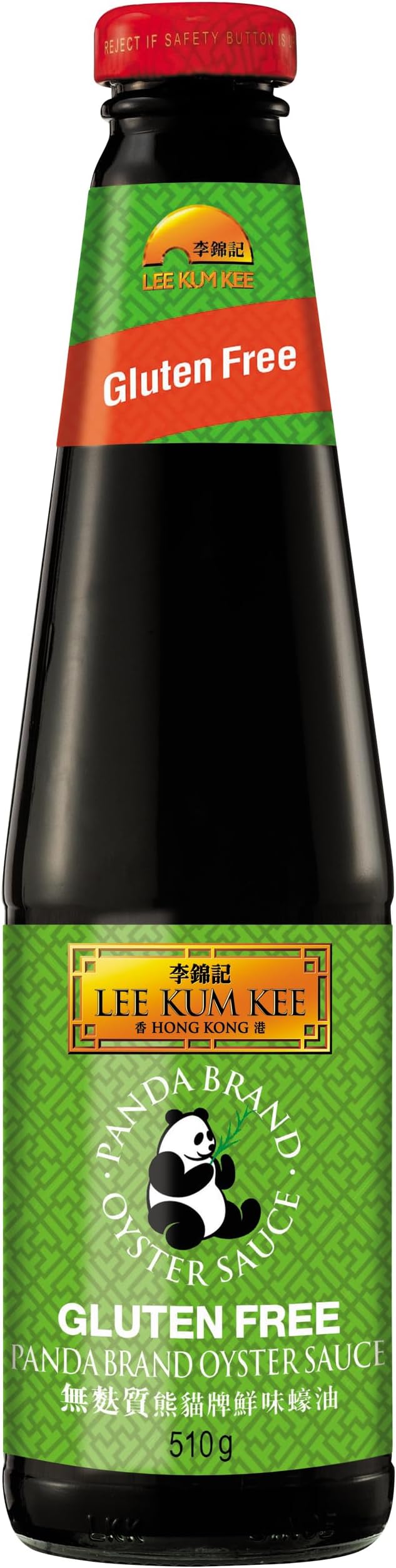 LKK Panda Brand Oyster Sauce Gluten Free 510g | Rich Umami Stir-Fry Sauce Made with Oyster Extract | No MSG | Gluten Free