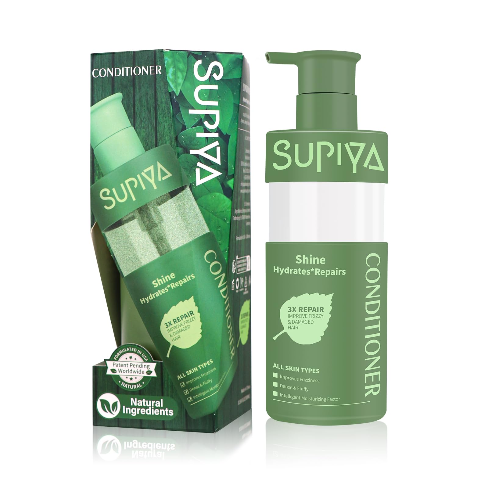 SUPIYA Hair Conditioner, Deep Conditioner for Dry Damaged Hair Seals In Hydration, Moisturizes & Softens All Hair Types