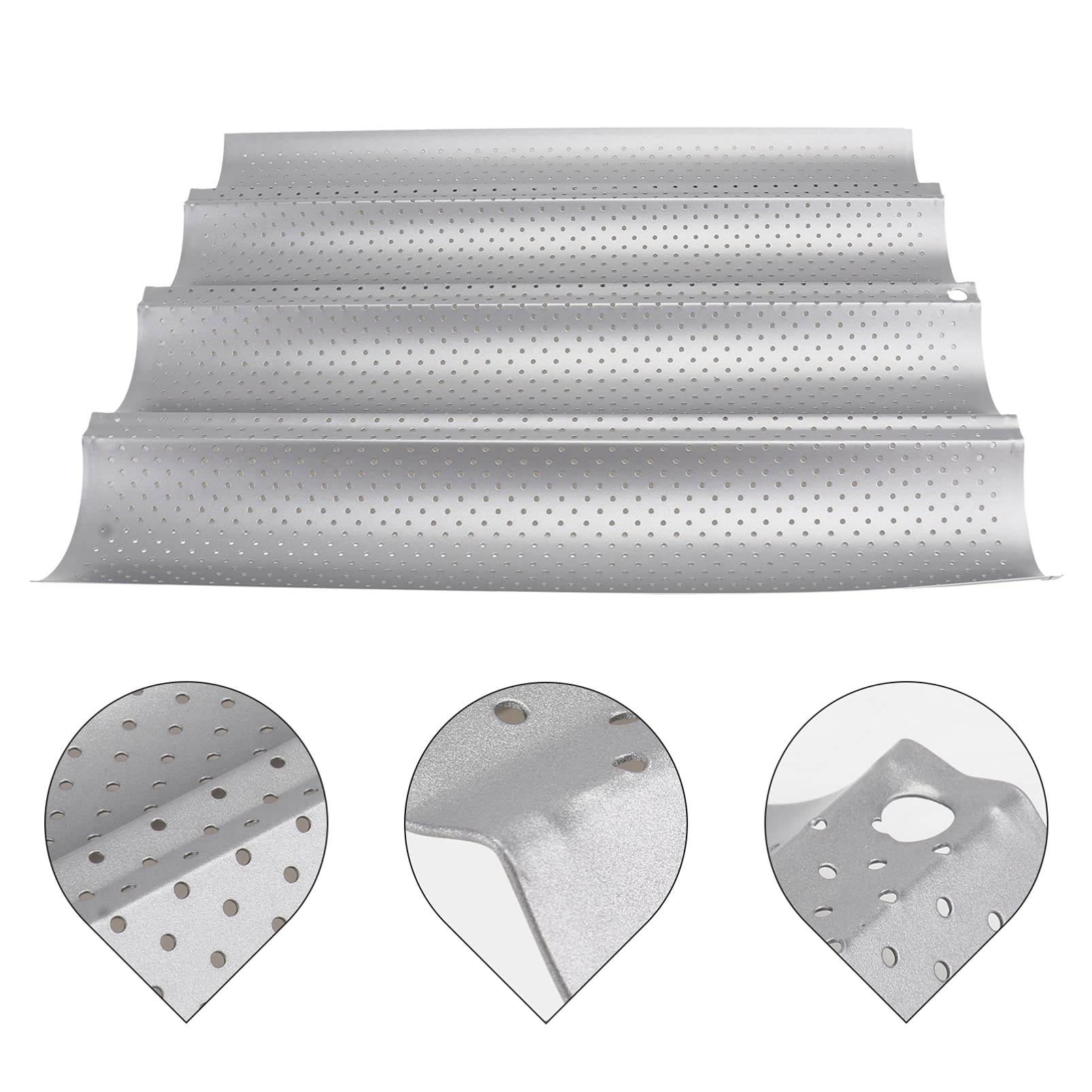 Luxshiny 2stücke Kastenform Für Brot Backen Antihaftbeschichtetes Mit Mulden Lebensmittelechter Stahlform Für Ofen Und Toaster