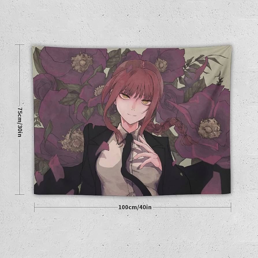 Amazon.co.jp: チェンソーマン マキマ タペストリー かわいいアニメ柄