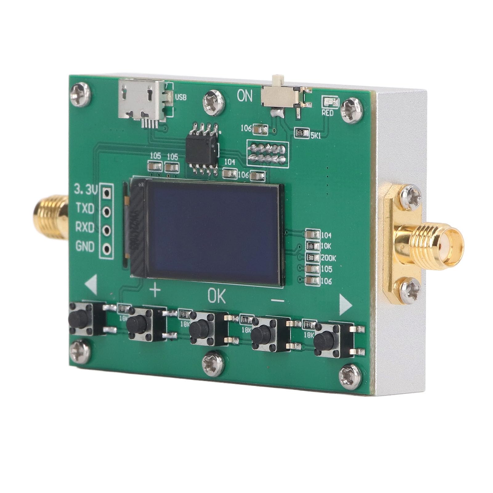 Modulo Compatto Attenuatore Digitale Programmabile 6G per la Regolazione del Segnale RF - Design Leggero in Alluminio