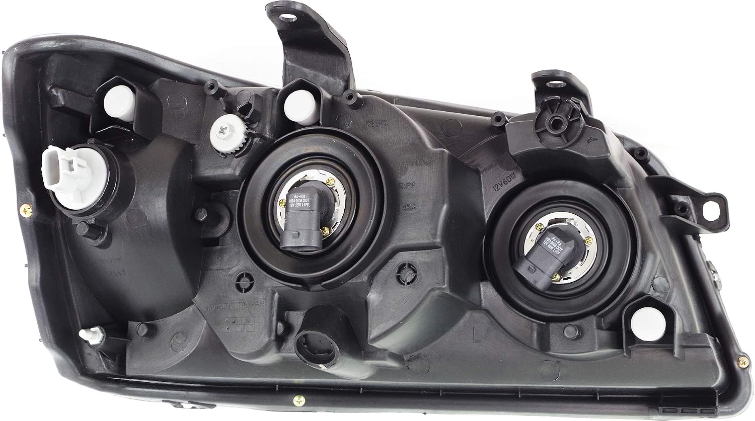 Evan Fischer Driver and Passenger Side Headlight for Toyota Highlander Base Limited 2001-2003 Halogen With bulb(s) Replaces# 8113048150-PFM 8117048150-PFM