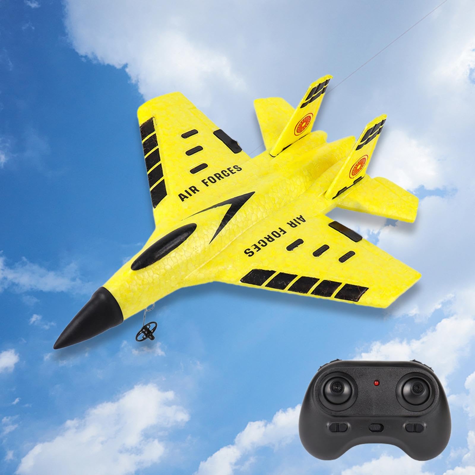 Avión RC Planeador RC avión de ala Fija Modelo de avión RC Juguete para Adultos niñas niños
