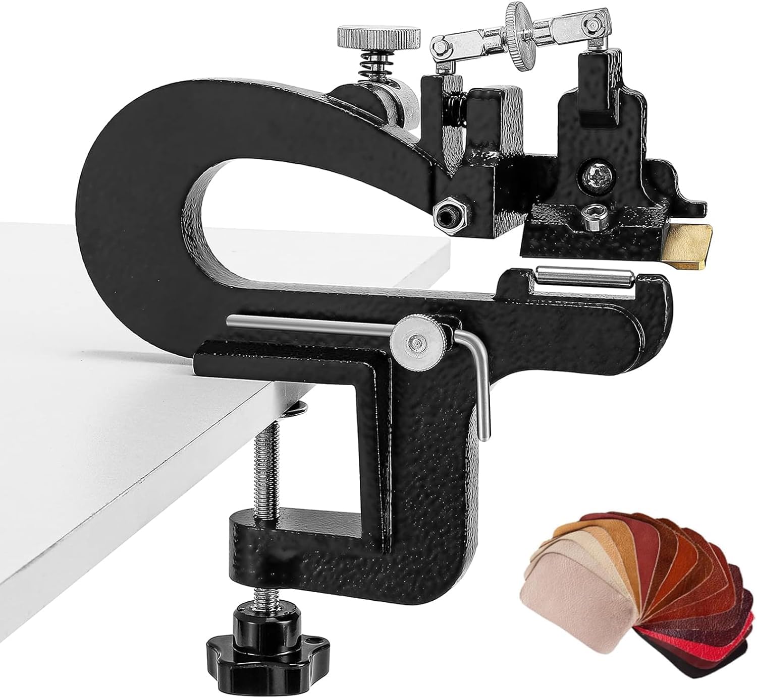 Amazon.co.jp: レザースプリッター 革削ぎ レザーピーラー 手動革漉き