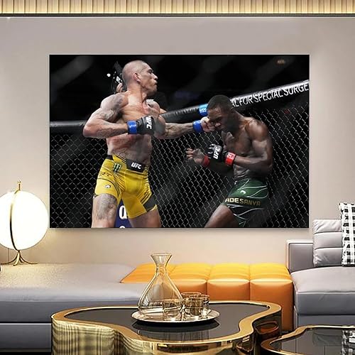 Miniatura 6 de EsEntL Póster de batalla de Alex Pereira - Lienzo decorativo moderno para dormitorio familiar, 12 x 18 pulgadas (11.8 x 17.7 in)