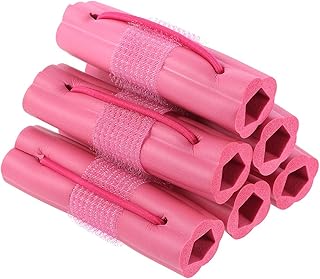 6pcs espuma mágica esponja cabelo encrespador DIY moda ondulado cabelo viajar casa uso macio cabelo encrespador rolos ferramentas de estilo