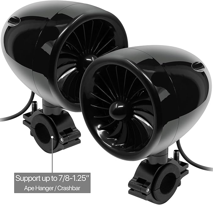 Sistema de Audio GoHawk para Motocicleta, 1000W, Bluetooth, Impermeable miniatura 7