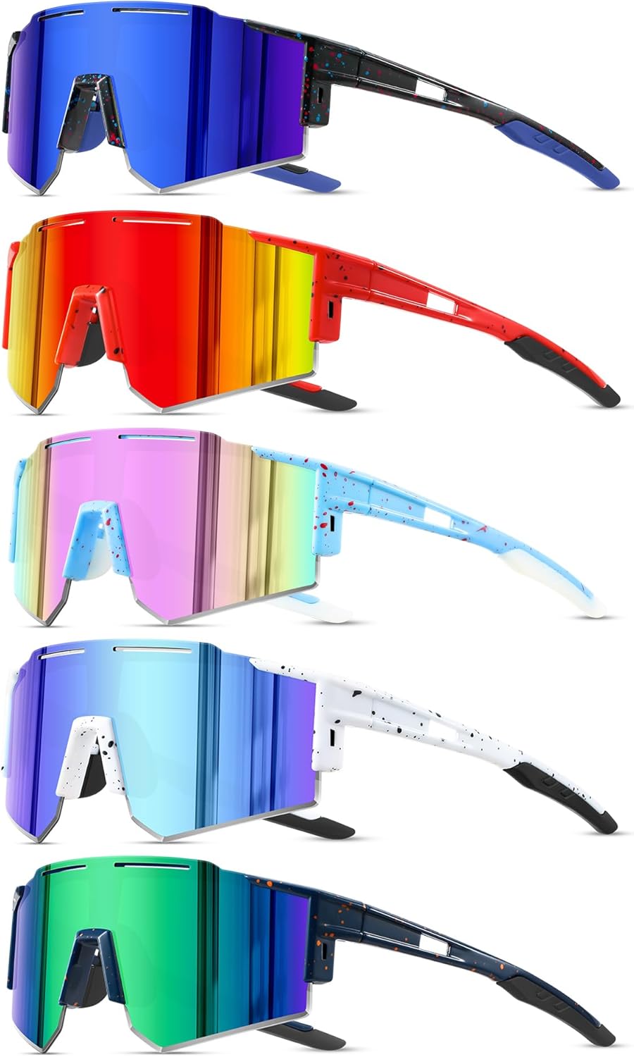Polarized Kids Sunglasses Youth Softball Cycling Sports Sun Glasses Boys Girls UV400 Protection Goggles