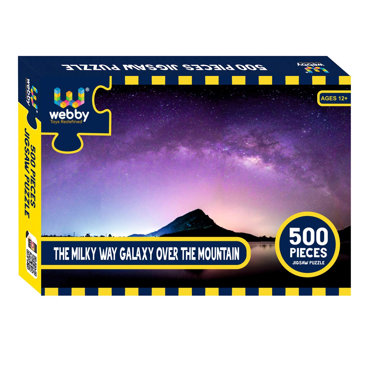 Webby The Milky Way Galaxy Over The Mountain Jigsaw Puzzle, 500 Pieces (B08G254BN1) Amazon Price History, Amazon Price Tracker