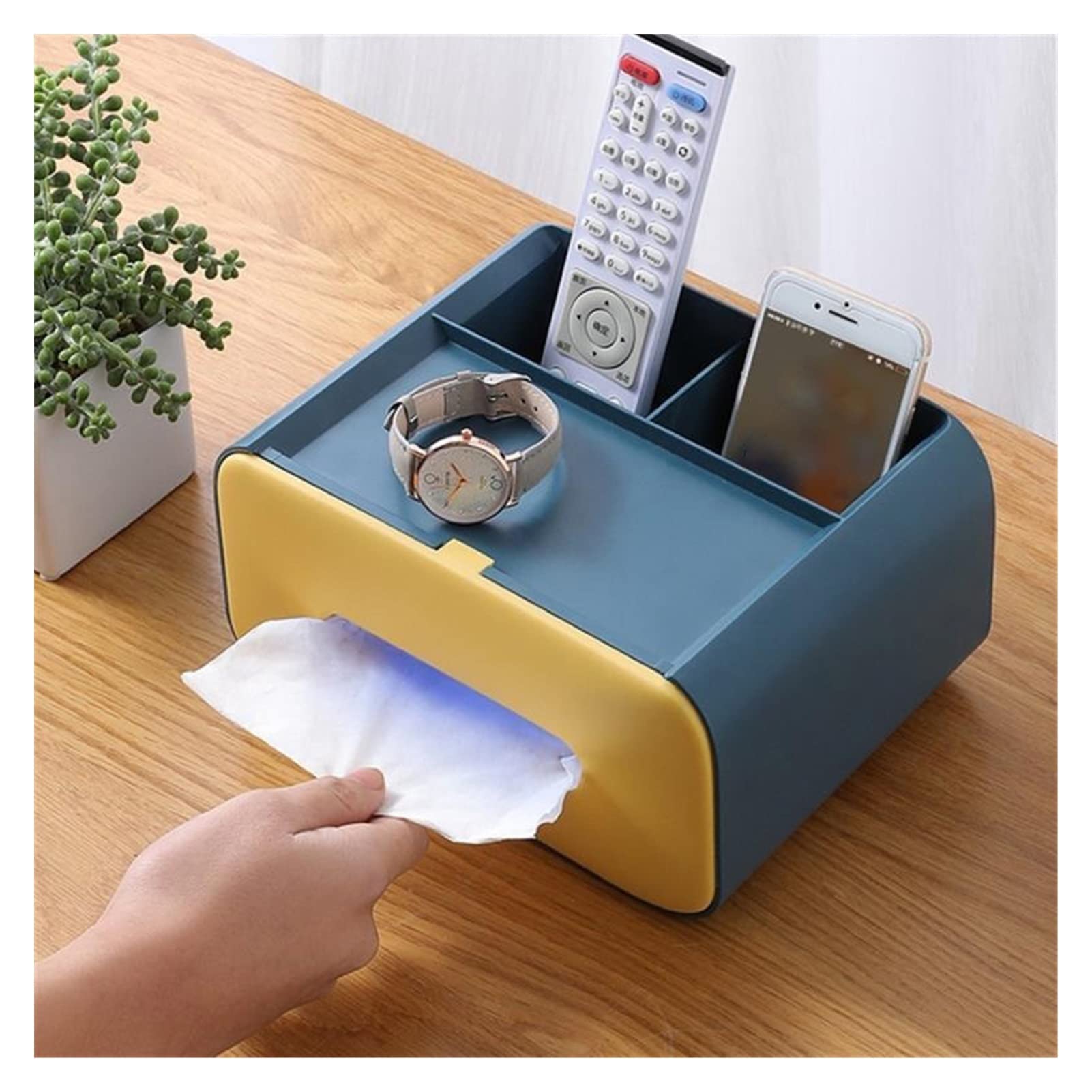 Amazon｜ティッシュボックスカバーナプキンホルダーマルチホーム収納