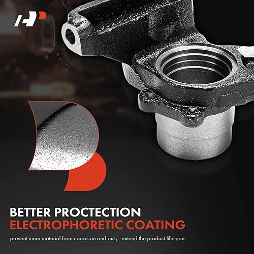 Miniatura 6 de A-Premium Manguito de dirección de suspensión trasera derecha compatible con Subaru Forester 2001-2007, Impreza 2001-2007, lado del pasajero