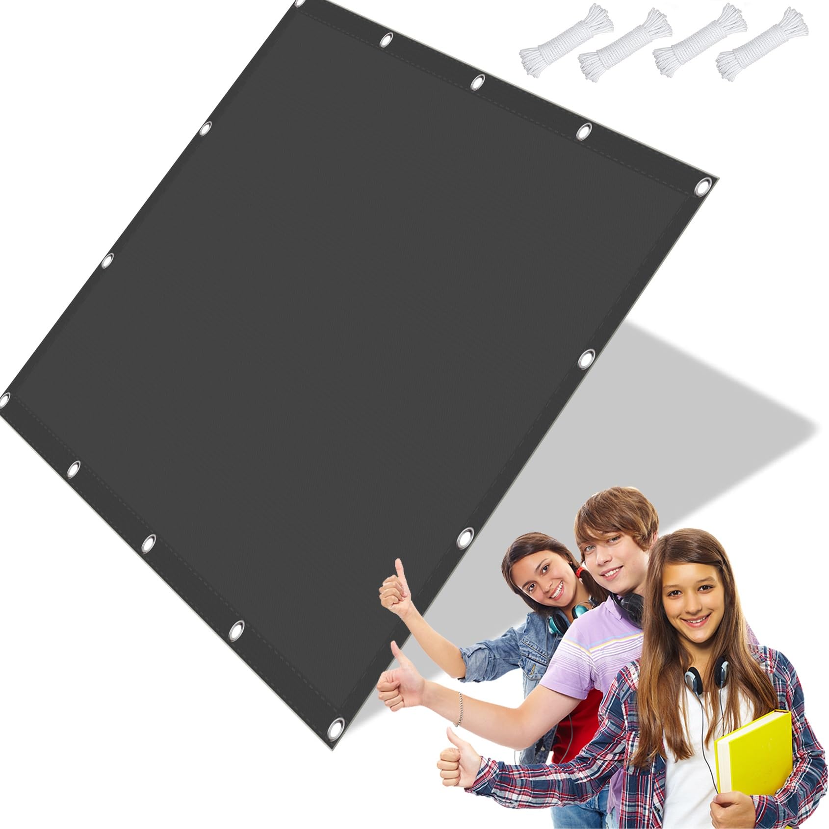 Toile d'ombrage pour supprimer la chaleur de la terrasse et bloquer les UV