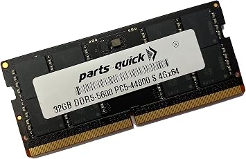 32GB Compatible Memory for Dell Pro 16 Plus PB16250 DDR5 2Rx8 SODIMM 5600MHz RAM Core Ultra 200U/ Core 100U & 200U Series