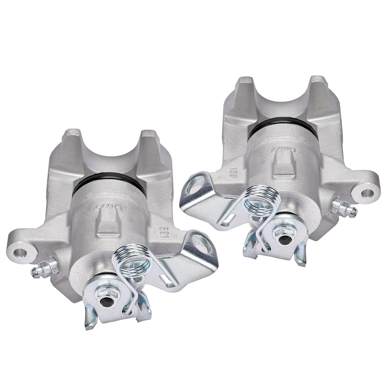 Frankberg 2x Bremssattel Bremszange Hinten Links Rechts Aluminium Kompatibel mit Golf IV Polo Fabia I Fabia II A3 Leon Ibiza III TT Cordoba R.o.o.m.s.t.e.r Replace# 1J0615424F