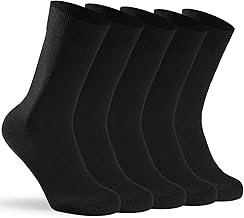Men's Socks – 5 Pairs Combed Cotton Socks, Soft and Breathable, Comfortable and Durable – Ideal for All Seasons – Size 39-43