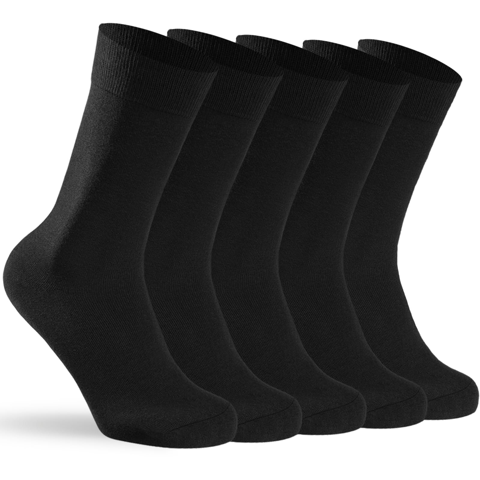 Wamicu Calzini Uomo E Donna, 5 Paia Calzini Donna Cotone, Ottima Qualità Di Cotone Calzini Unisex, Confortevoli E Traspirante Calze Running