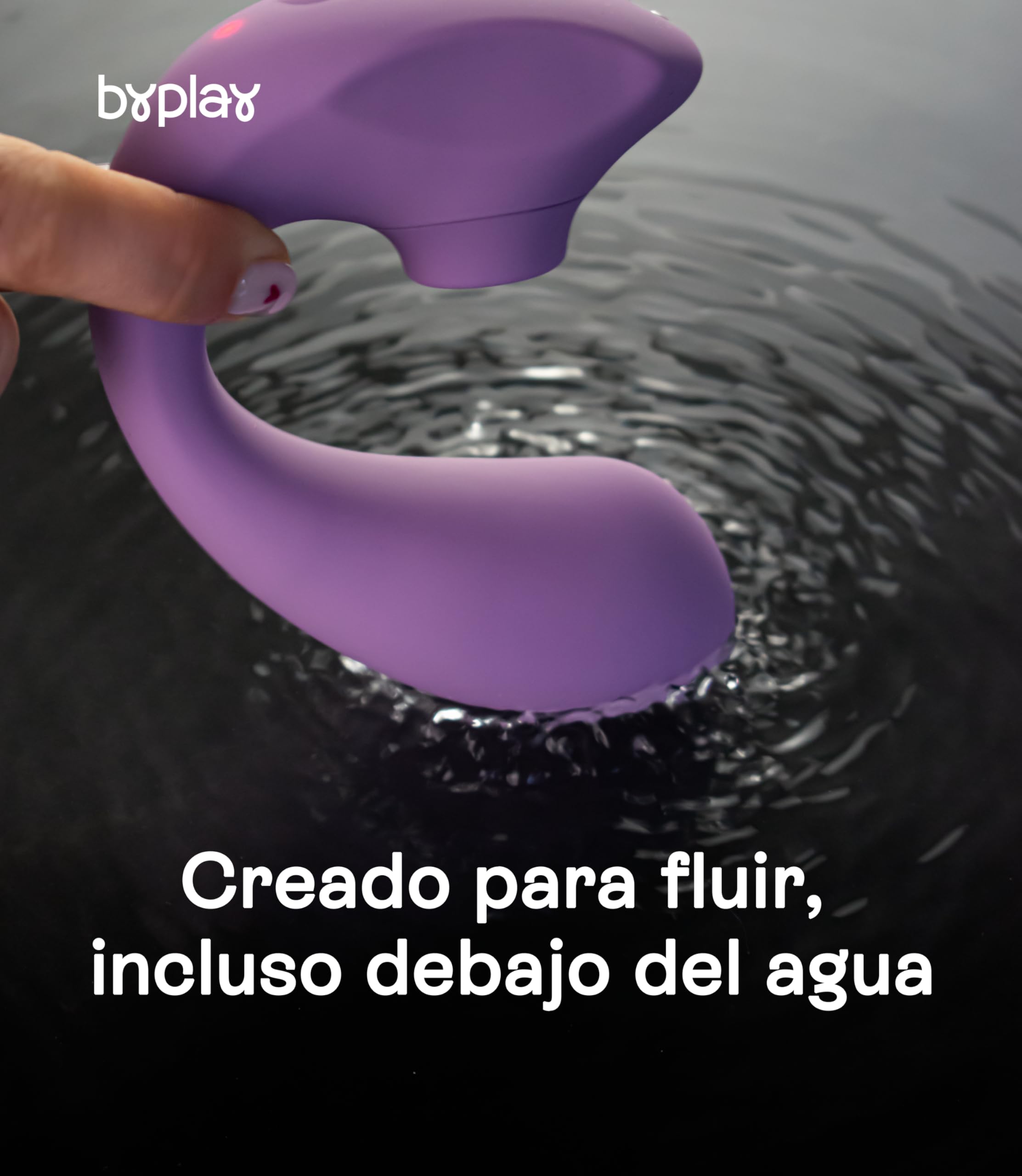 BYPLAY Vibradorador Mujer Juguetes Eróticos - Succionador de Clítoris Femenino Juguetes Sexuales Estimulador Femenino (Aura)