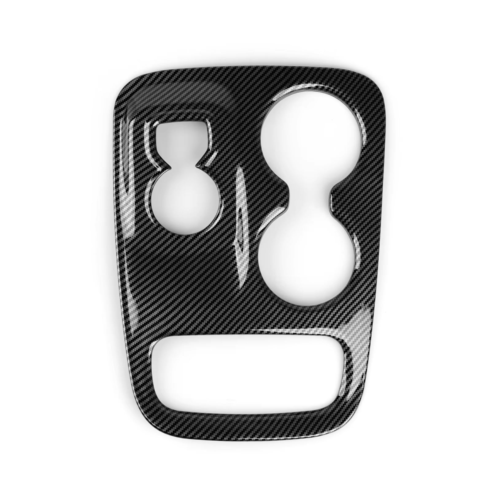 Auto Interior Accessories Compatible with Dodge for Durango 2014-2017 Car Carbon Fiber Center Console Gear Shift Panel Cover Interior Sticker Accessories