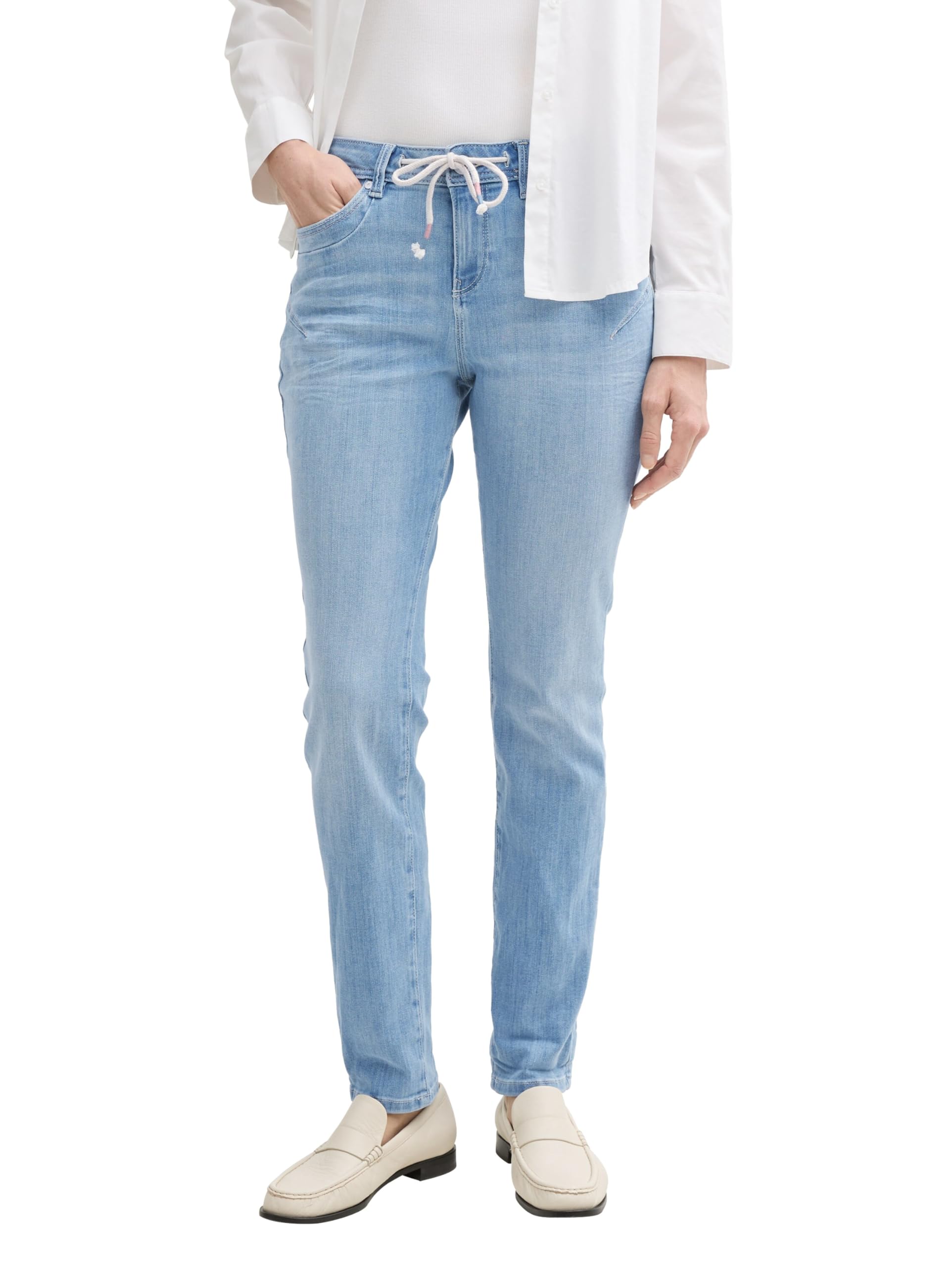 Tom Tailor Damen Tapered Jeans